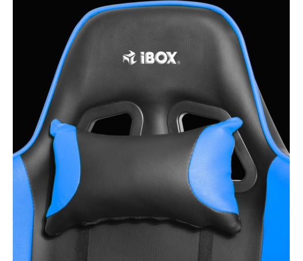 iBOX Fotel gamingowy IBOX Aurora GT1 Gaming Czarno-niebieski GT1C - 1380196 - zdjęcie 7